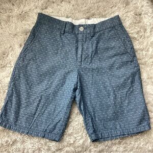 Old Navy Slim Fit Textured Chino Short Men 28 Flat 100% Cotton